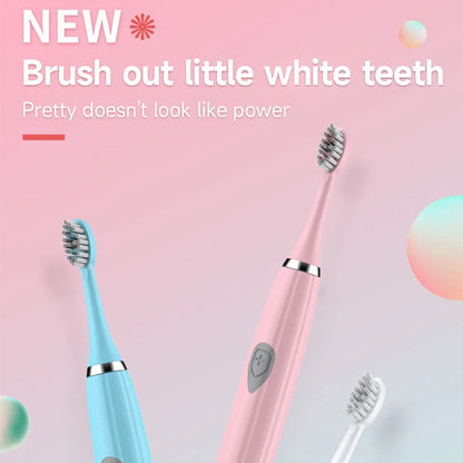 Electric Toothbrush Soft Portable Battery Endurance IPX6 Waterproof Intelligent Effective Oral Care Men Women Couple