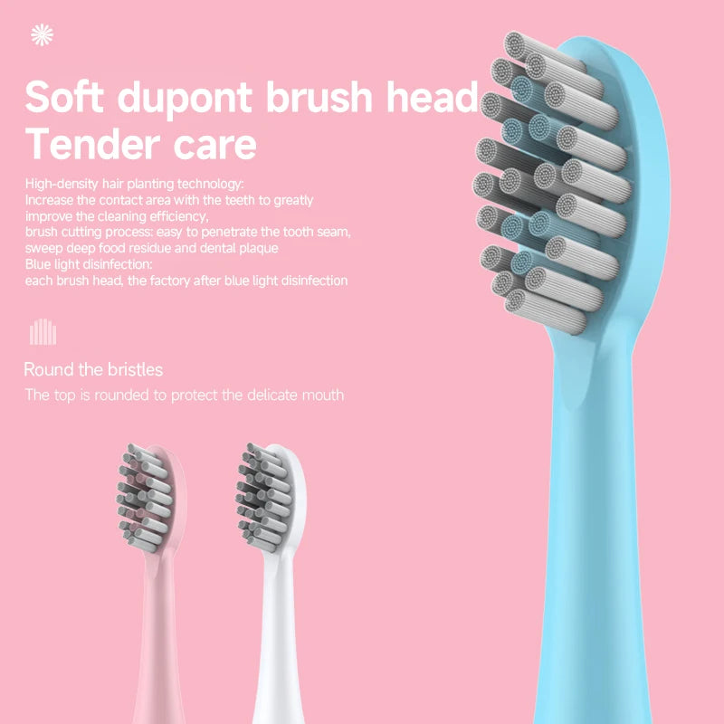 Electric Toothbrush Soft Portable Battery Endurance IPX6 Waterproof Intelligent Effective Oral Care Men Women Couple